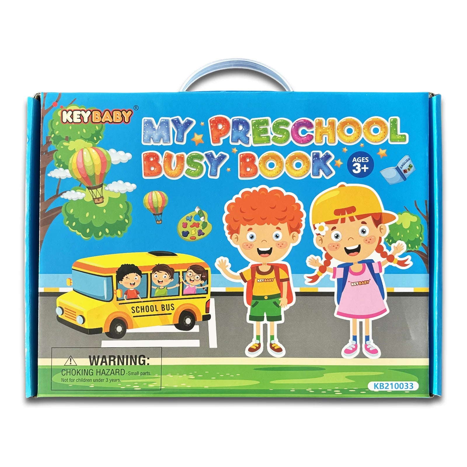 Preschool Busy Book With Velcro Matching Activities