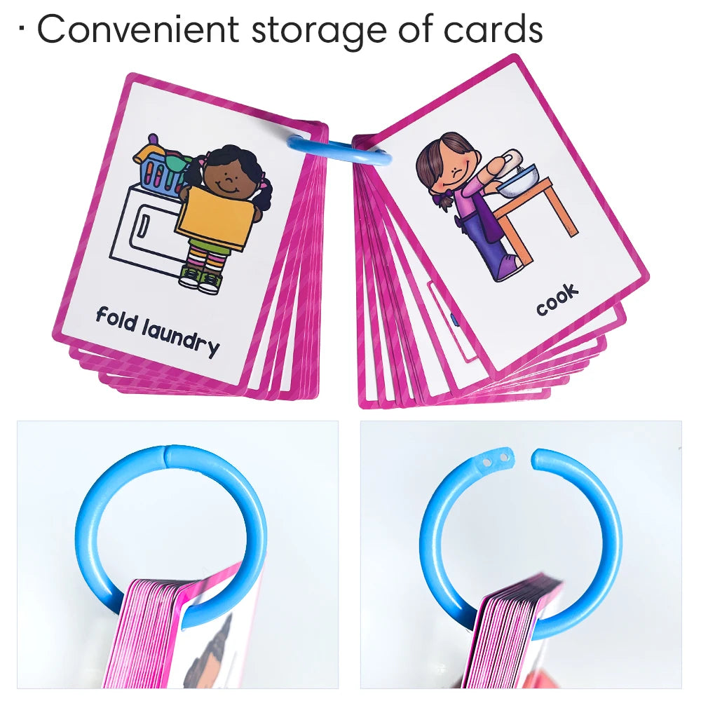 Montessori Kids English Words Cards