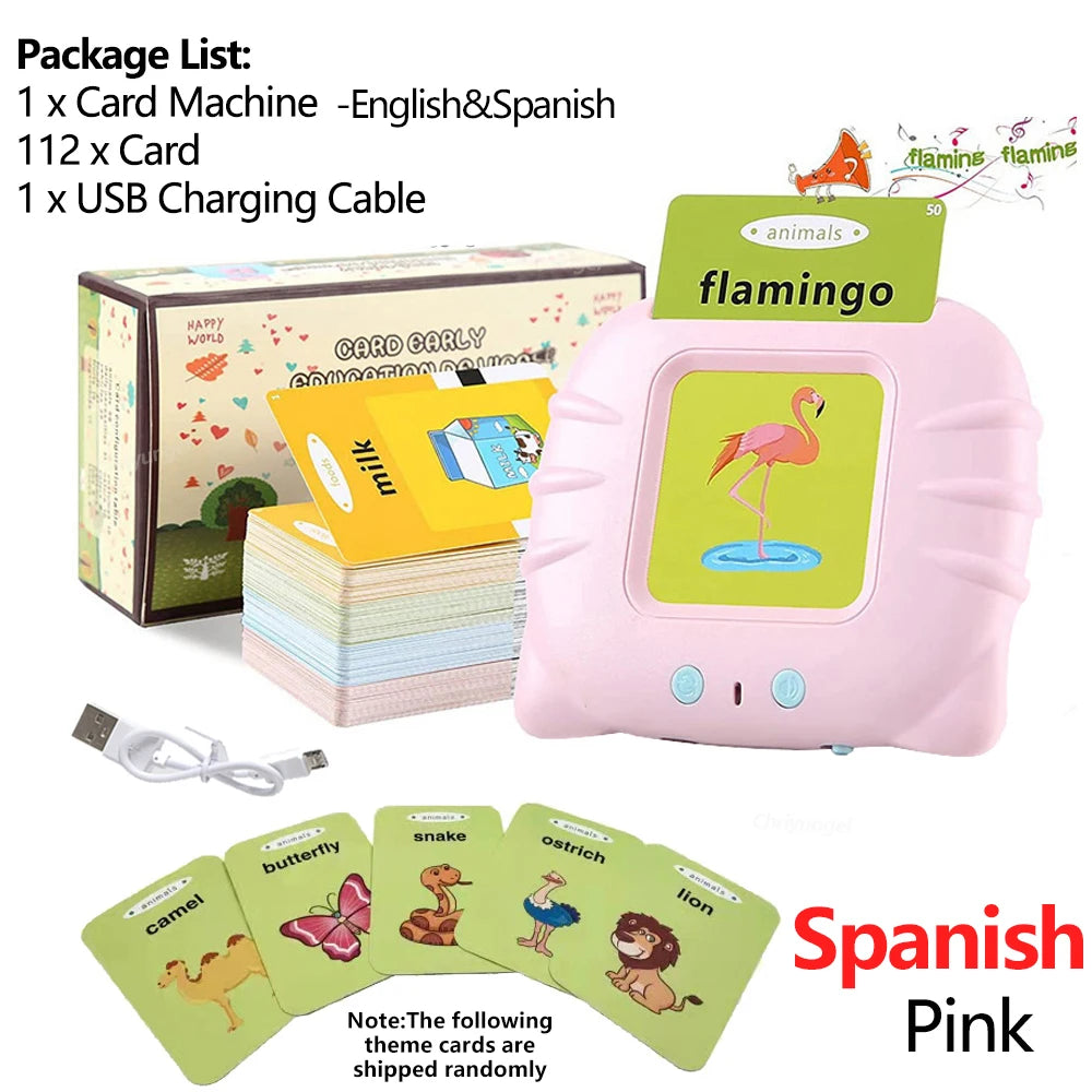 Early Education Language Flash Card Learning Toys