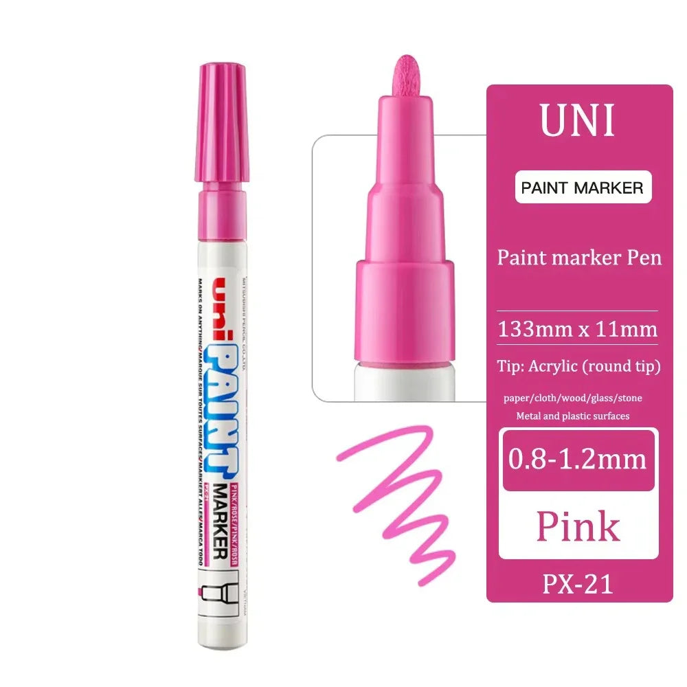 21 pc Permanent Marker Pens