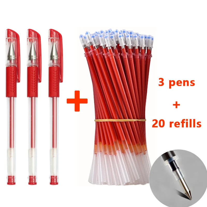 Gel Bullet Tip 0.5mm Pen Set