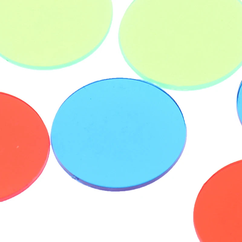 100Pcs Montessori Color Coins