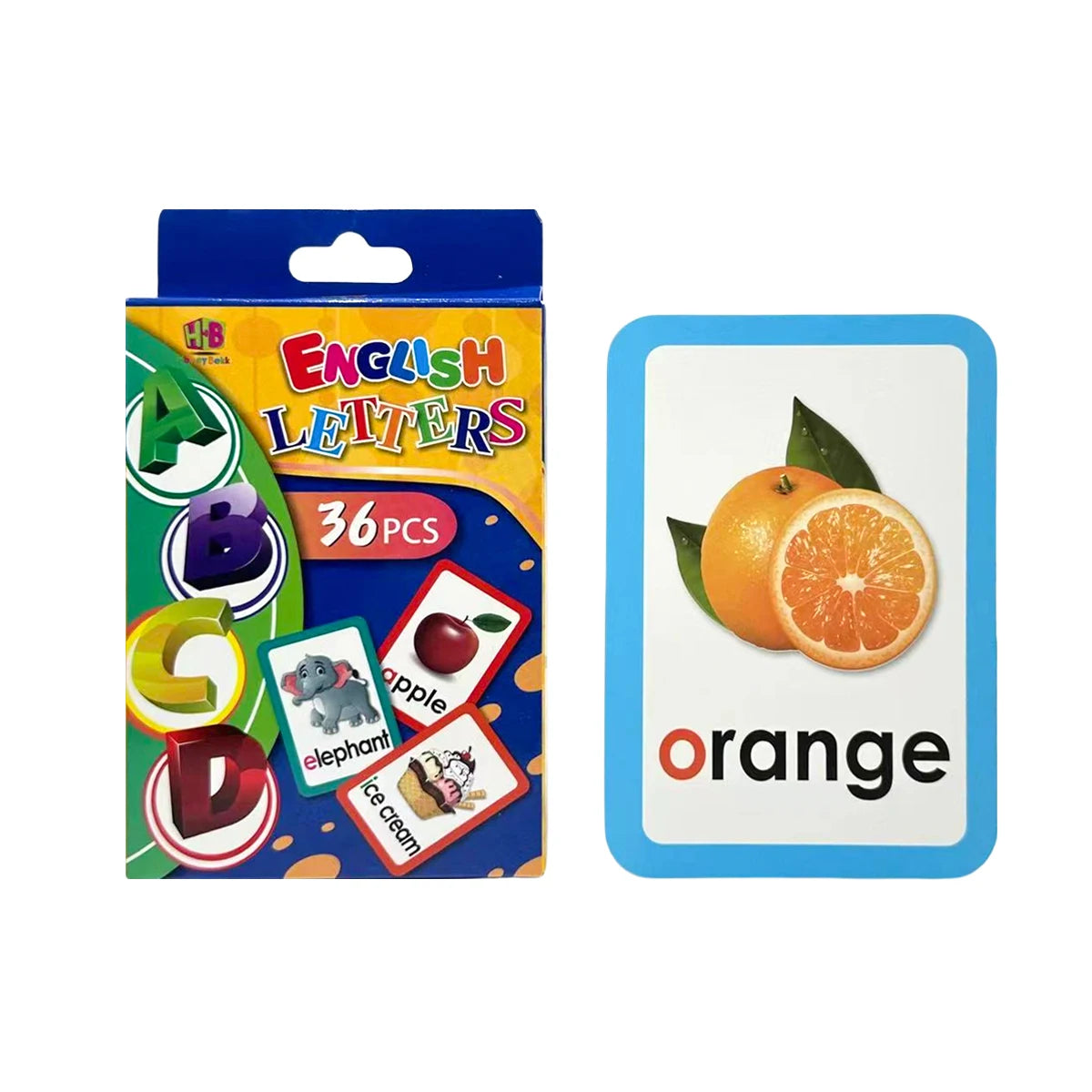 Animal letter flashcards