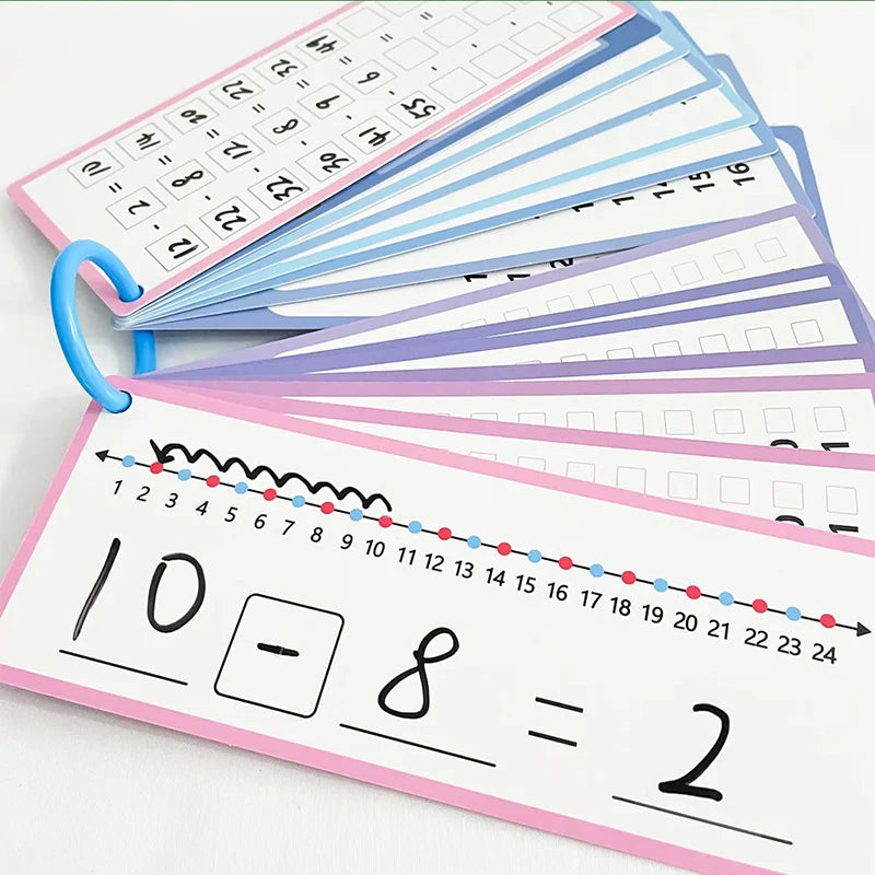 Math Training Cards 15pcs