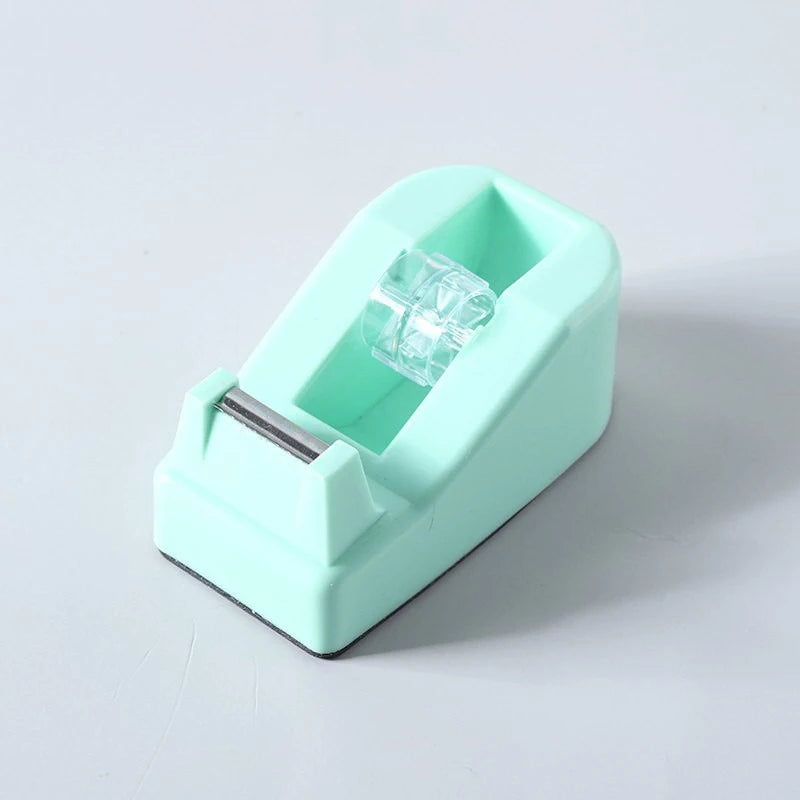 Large Tape Cutter Macaron-colored Desktop Tape Holder