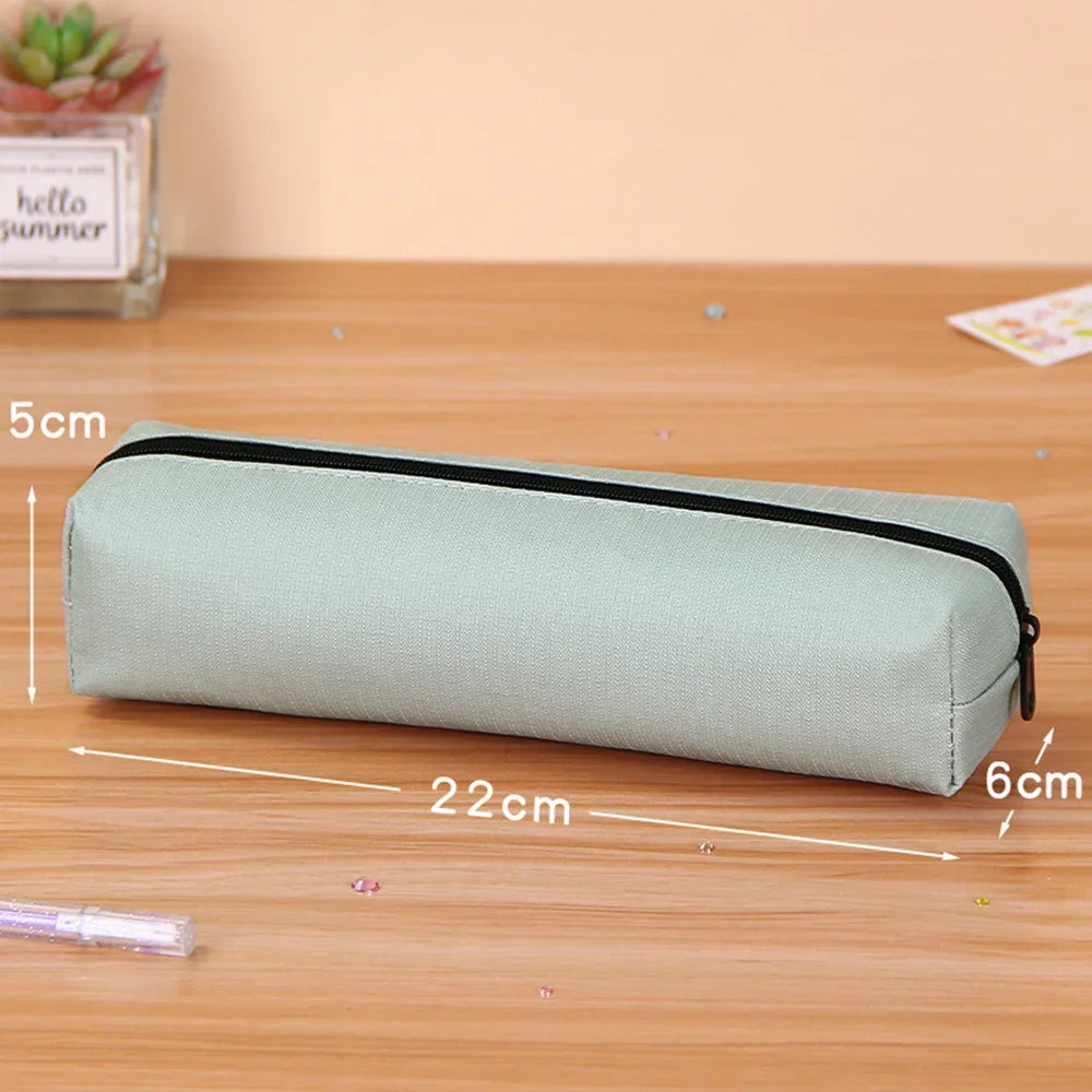 Solid Color Simple Pencil Bags