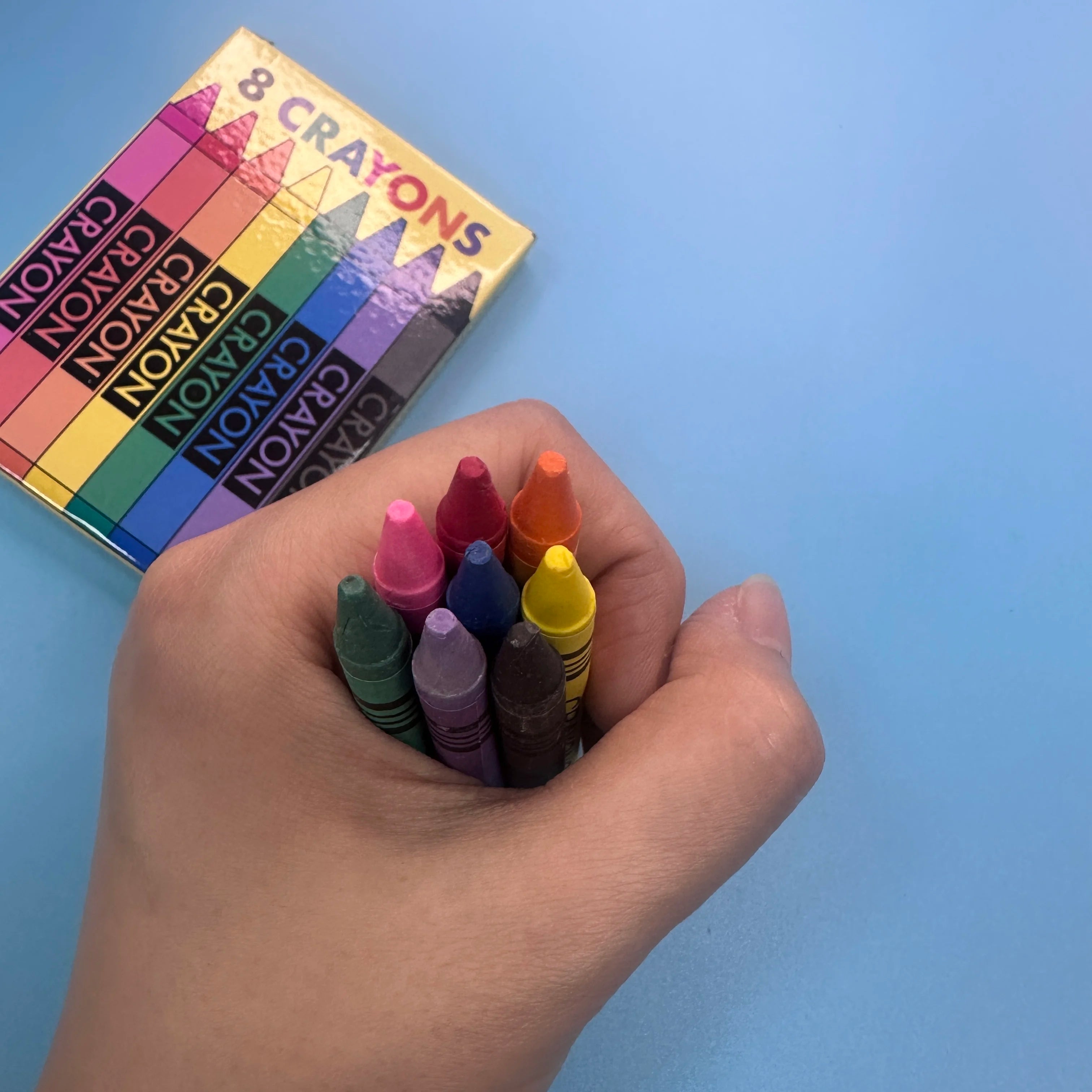 8-Pack Drawing Crayons