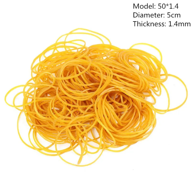 100 Pcs Various size Elastic Rubber Bands