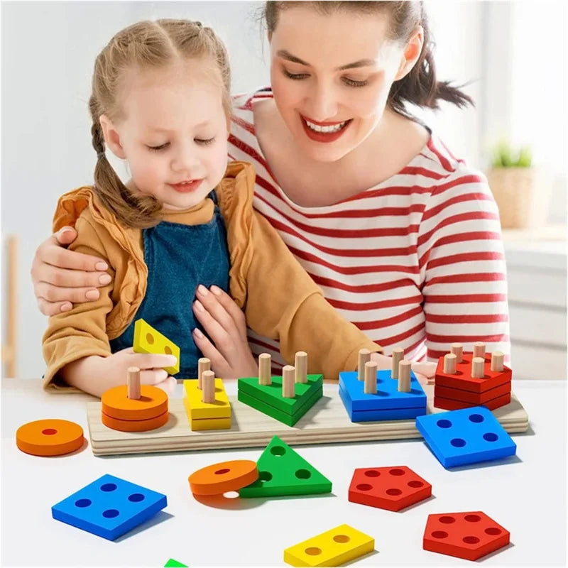Color Shape Matching Puzzle Game