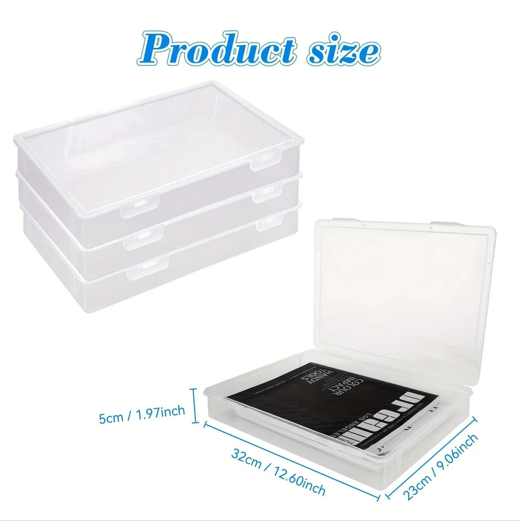 1Pc Transparent Storage Container