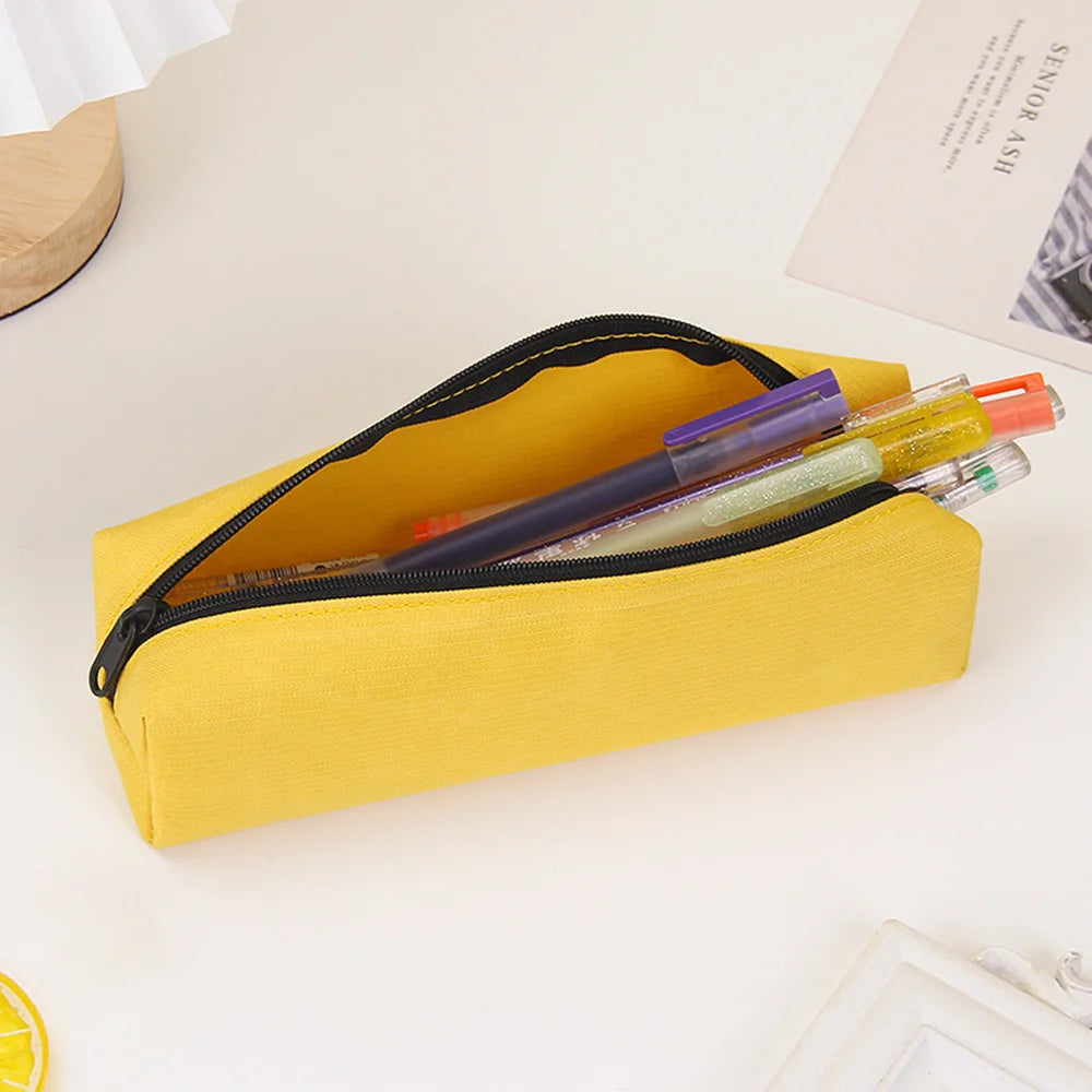 Solid Color Simple Pencil Bags