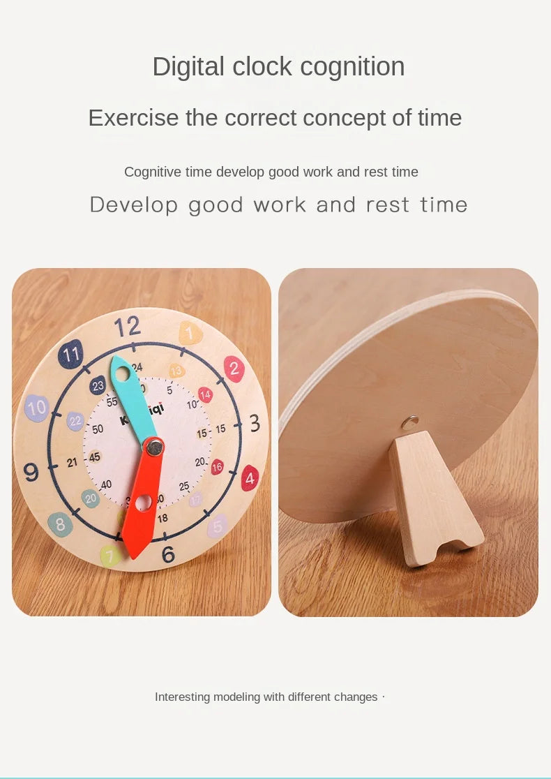 Children Learn Clock Teaching Guides