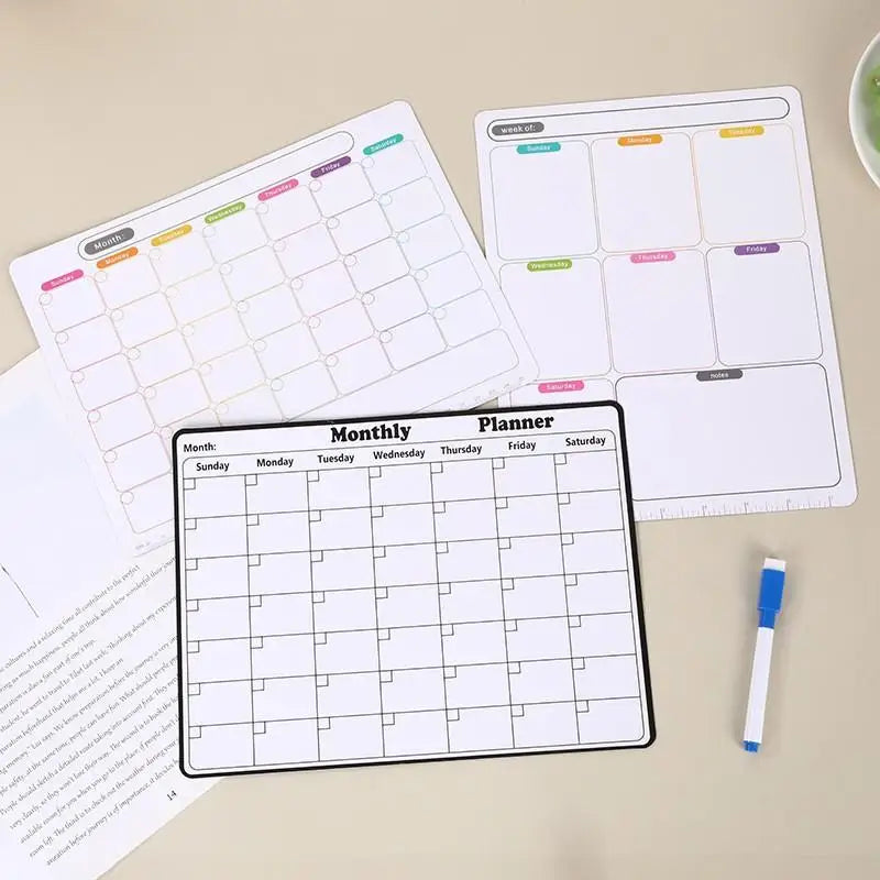 Magnetic Dry Erase Calendar