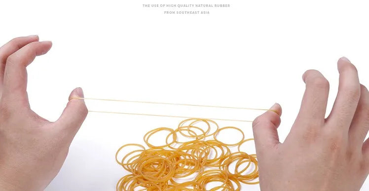 100 Pcs Various size Elastic Rubber Bands