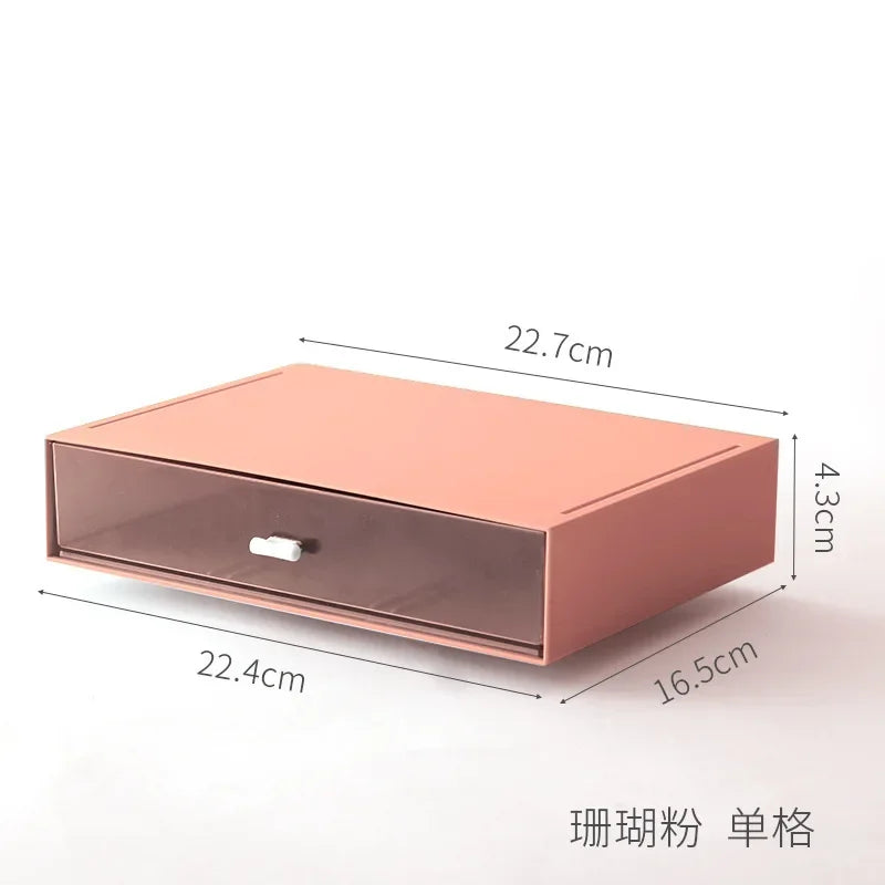 Stackable Storage Drawers Desktop Storage Boxes