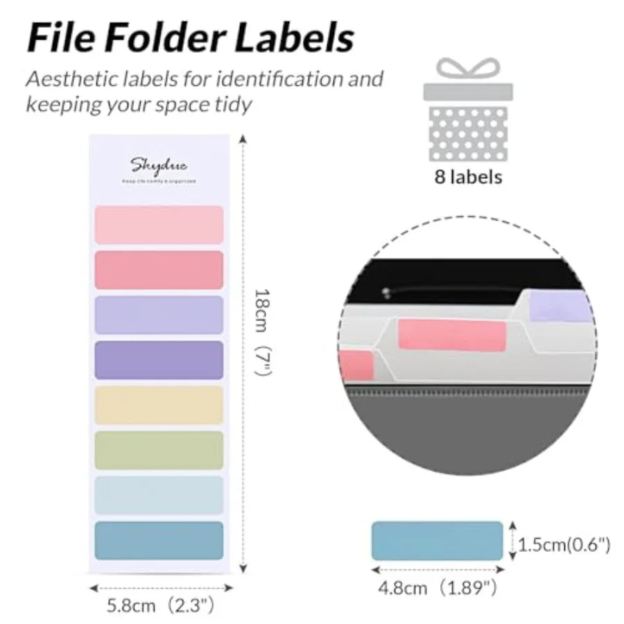 5 Pocket Expanding File Folders with Pockets