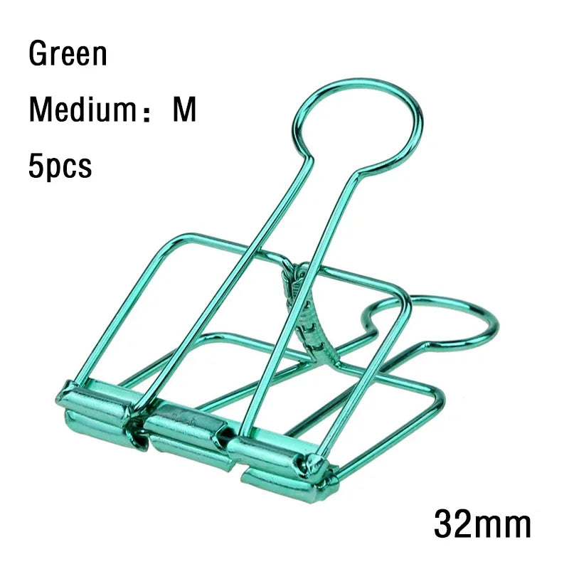 2-10 Pcs Binder Clips Page Holders