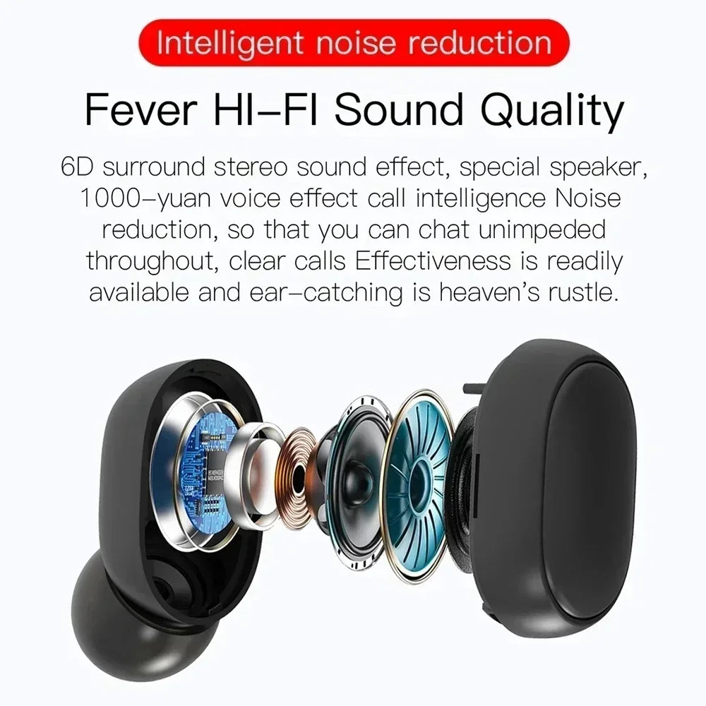E6S Wireless Bluetooth Earphones