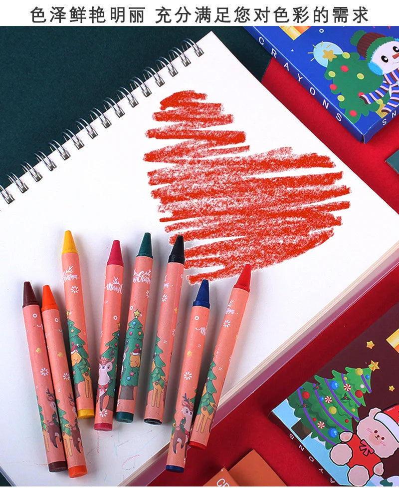 96 pcs(12 Boxes) Color Crayons Set