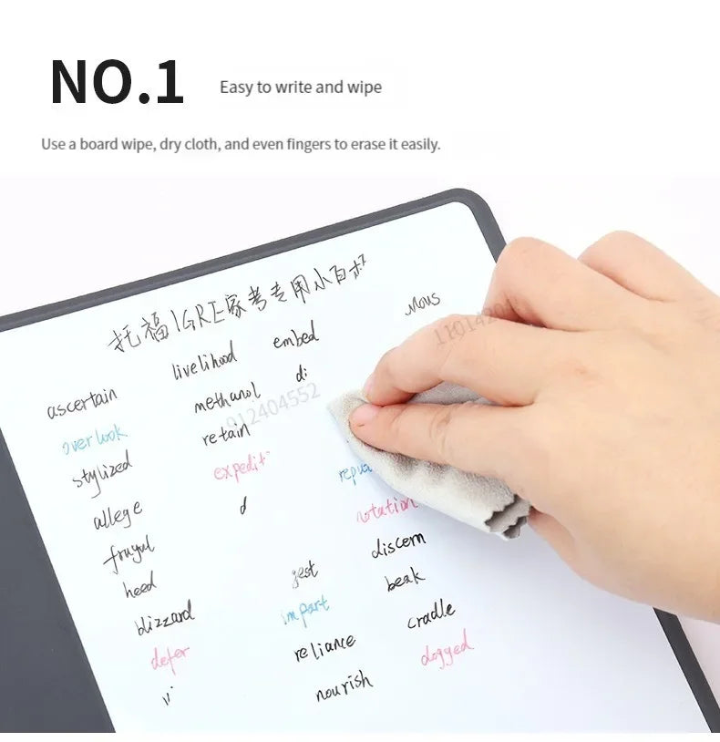 4/8pcs Erasable Whiteboard Pen Fine Point
