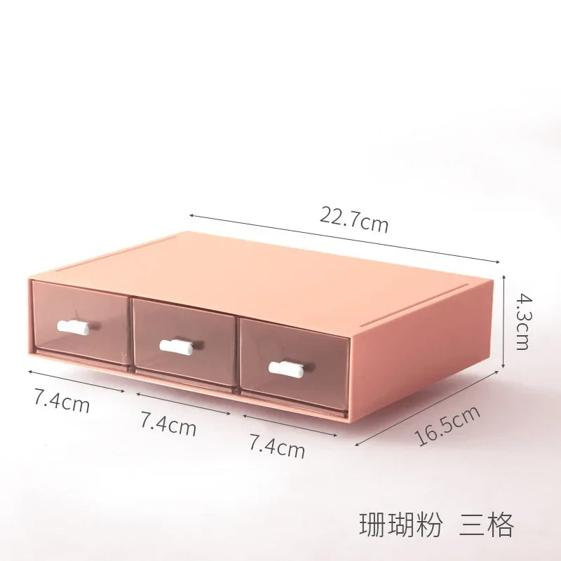 Stackable Storage Drawers Desktop Storage Boxes