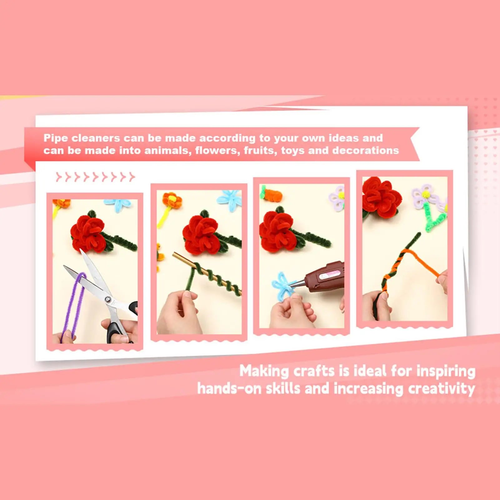 Chenille Stems Pipe Cleaners