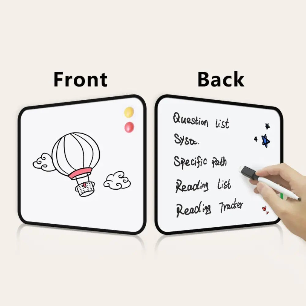 Double-Sided Dry Erase Writing Boards
