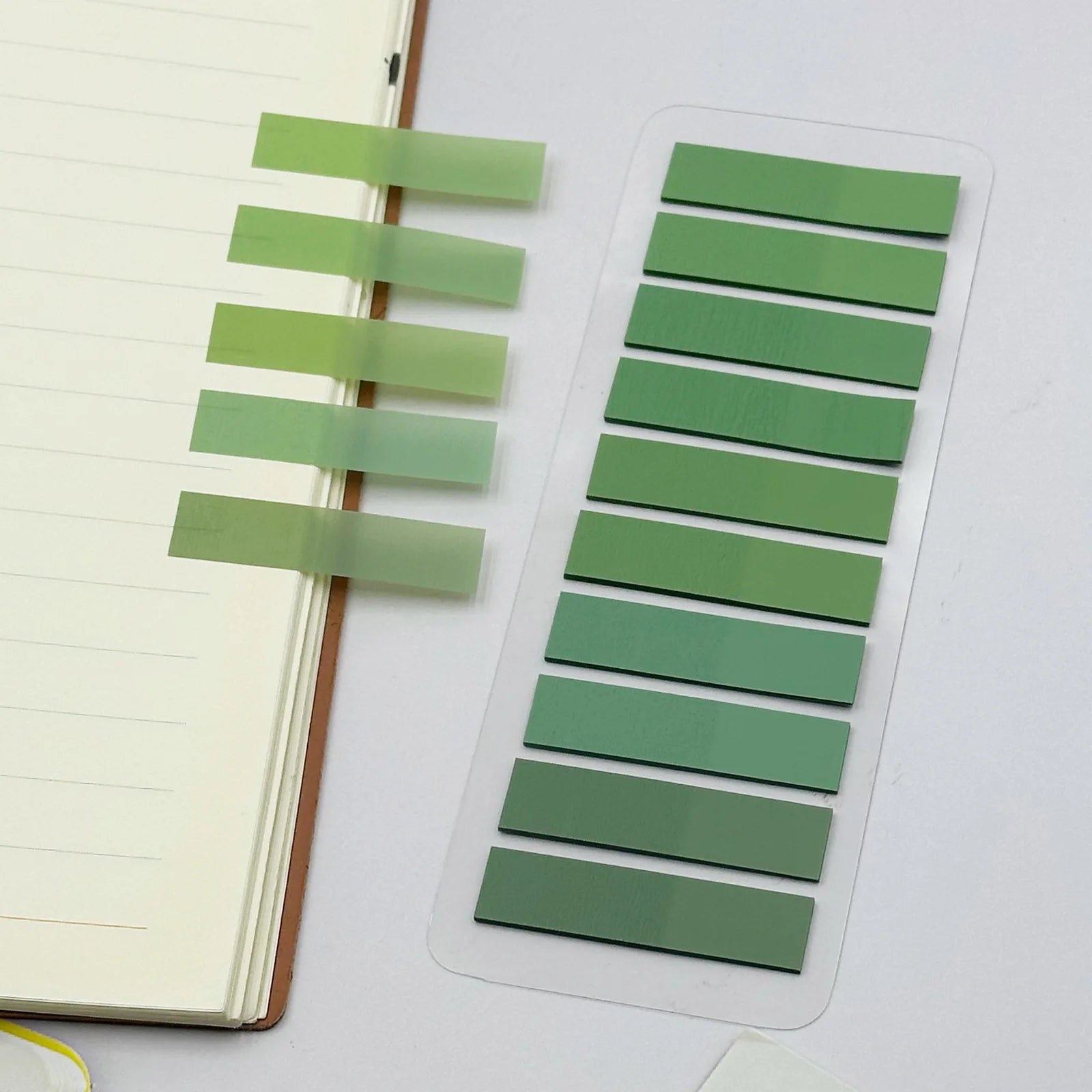 200Pcs Color Stickers Transparent Index Tabs