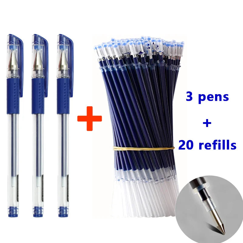 Gel Bullet Tip 0.5mm Pen Set