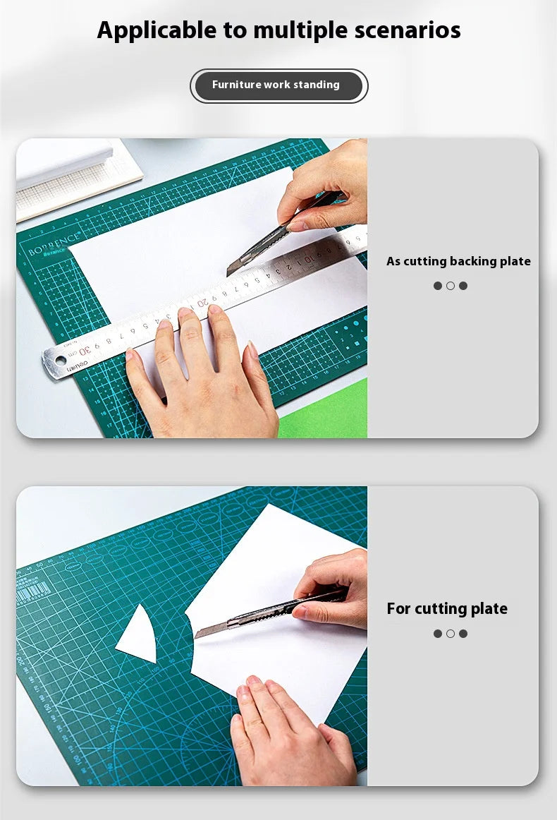 Symmetrical Lined Desktop Cutting Mats