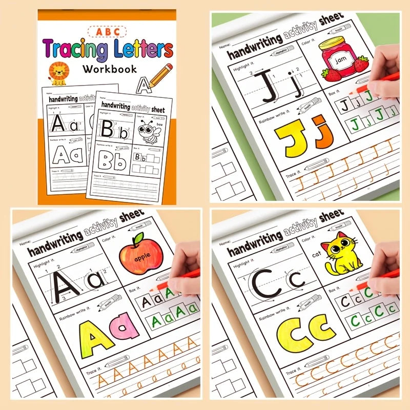 A to Z Handwriting Practice Book