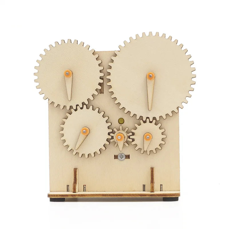 STEM Wooden Mechanical Gear DIY 3D Puzzle