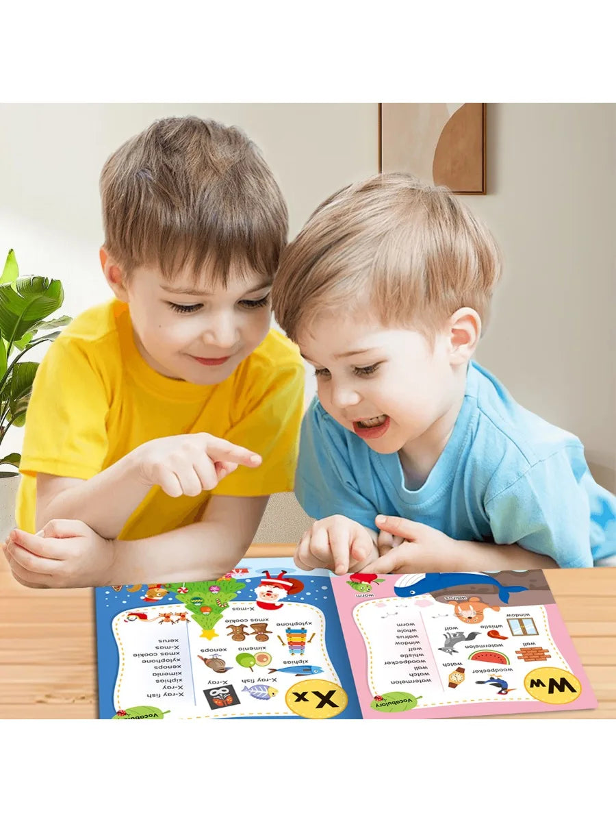 Reusable ABC Flashcard Book for Pre-School