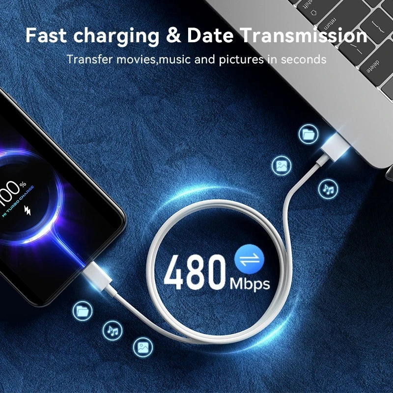 For Xiaomi 67W USB Super Fast Charger