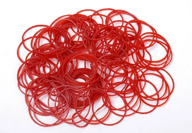 100 Pcs Various size Elastic Rubber Bands