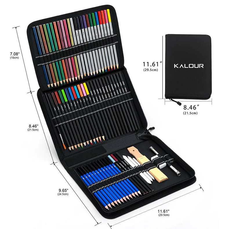 KALOUR Pro Sketching Pencil Set