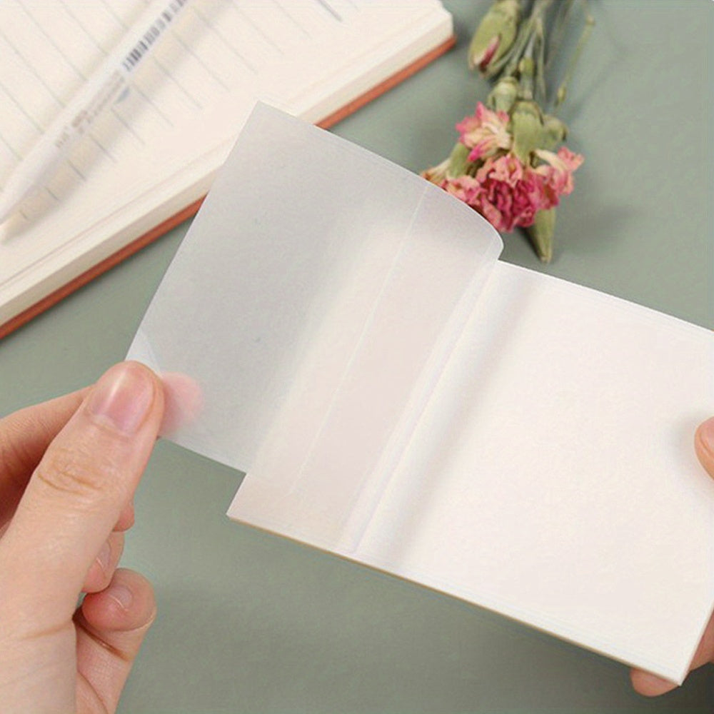 50 Sheets Transparent Sticky Note Pads