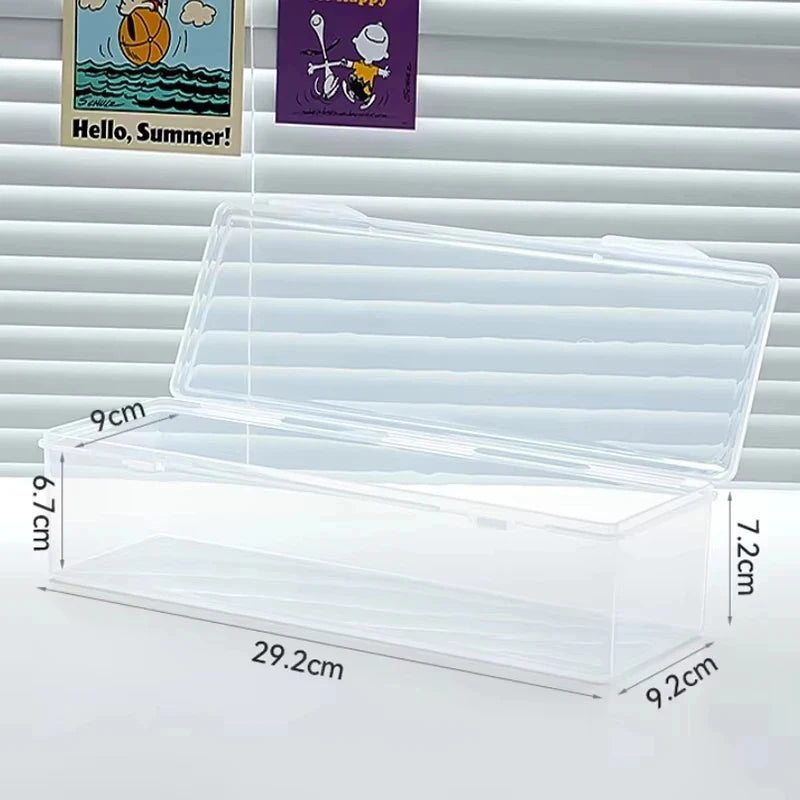 Clear Plastic Compartmentalized Organizer Box