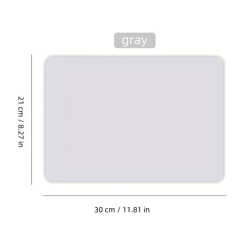 1pc Erasable Dual-Sided Mini Whiteboard