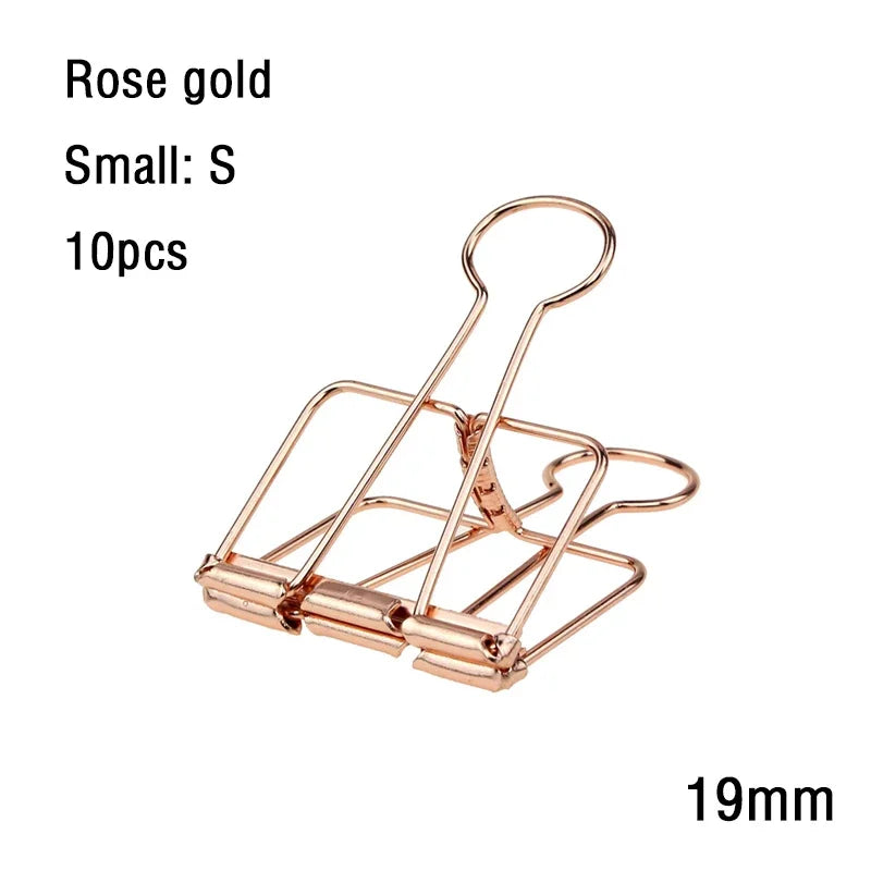 2-10 Pcs Binder Clips Page Holders