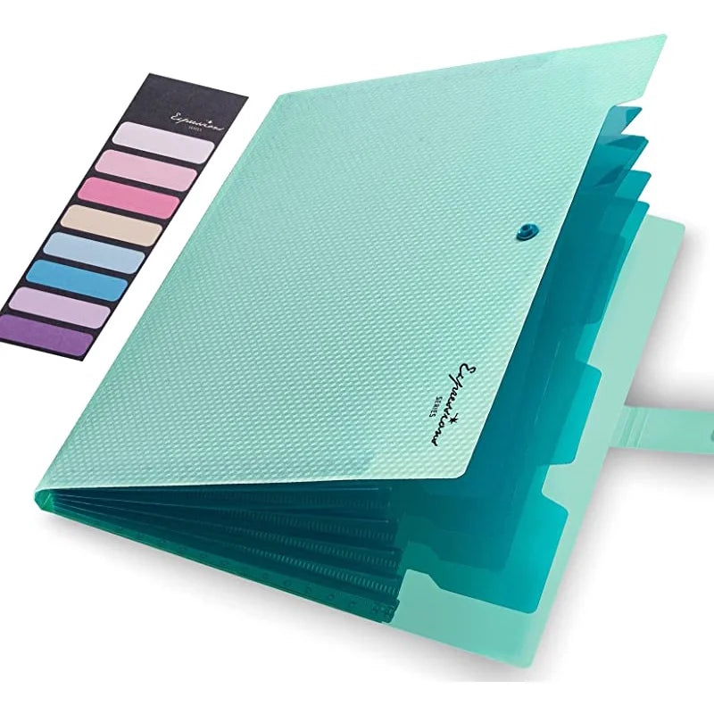 Expanding File Folder with 5 Pocket Folders