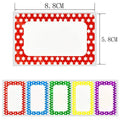 50-150pcs Colorful Blank Handwritten Name Stickers Labels
