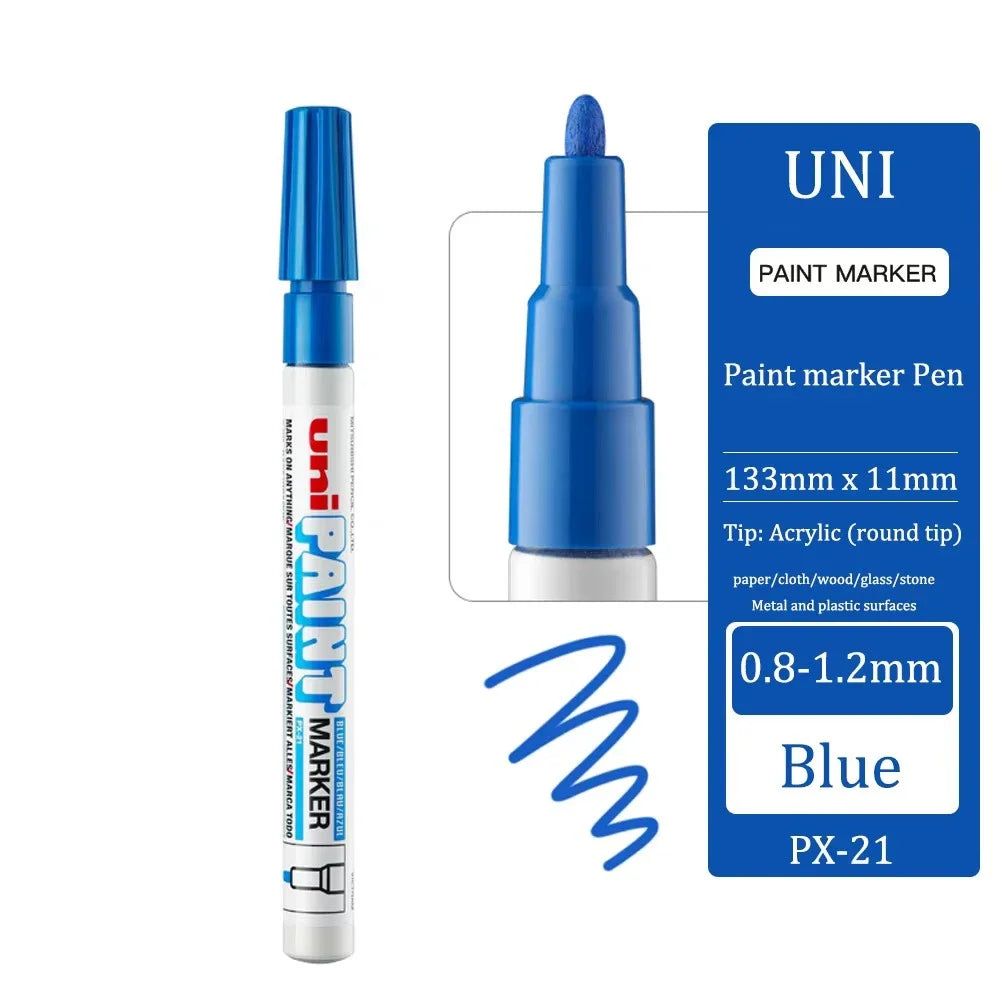 21 pc Permanent Marker Pens
