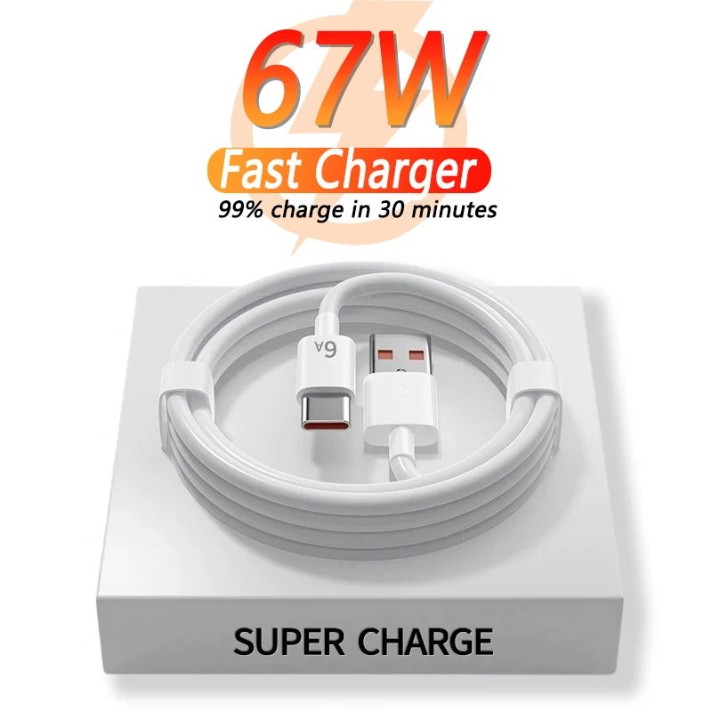 For Xiaomi 67W USB Super Fast Charger