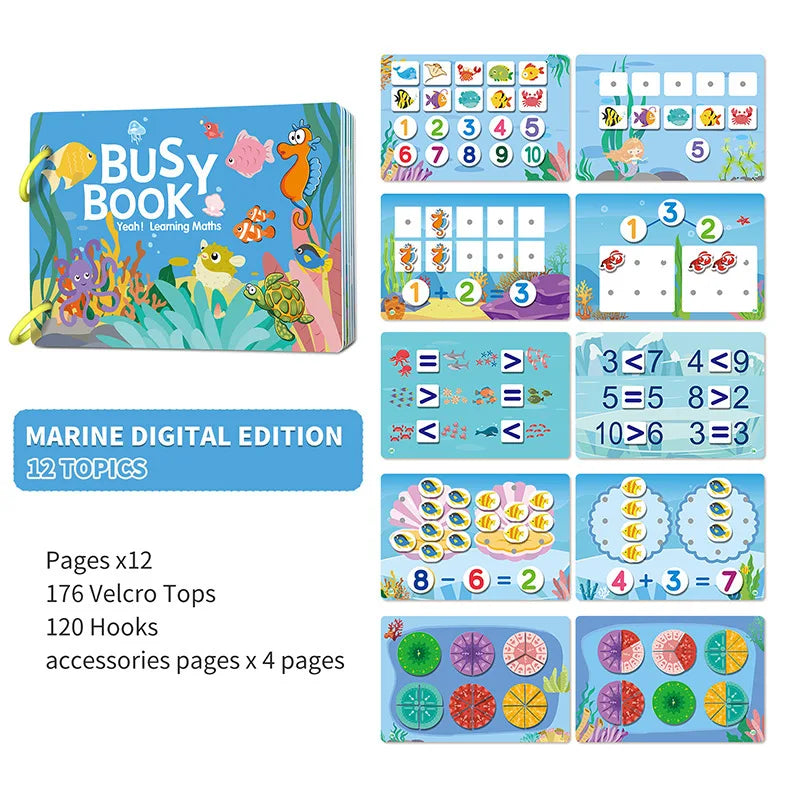 Busy Book for Toddlers Ages 2-6