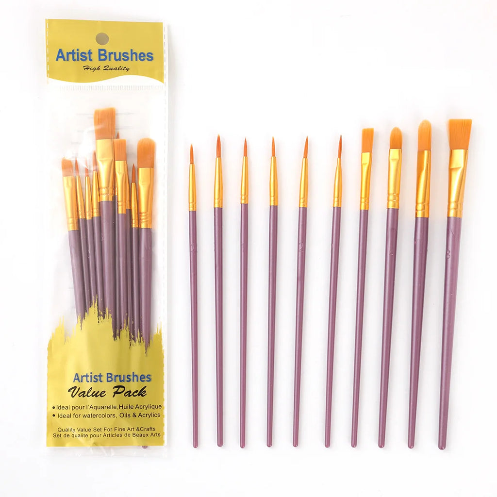 Plastic Pole Oil Painting Brushes