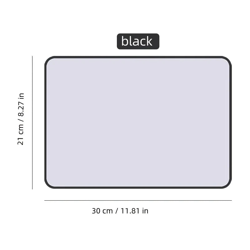 1pc Erasable Dual-Sided Mini Whiteboard