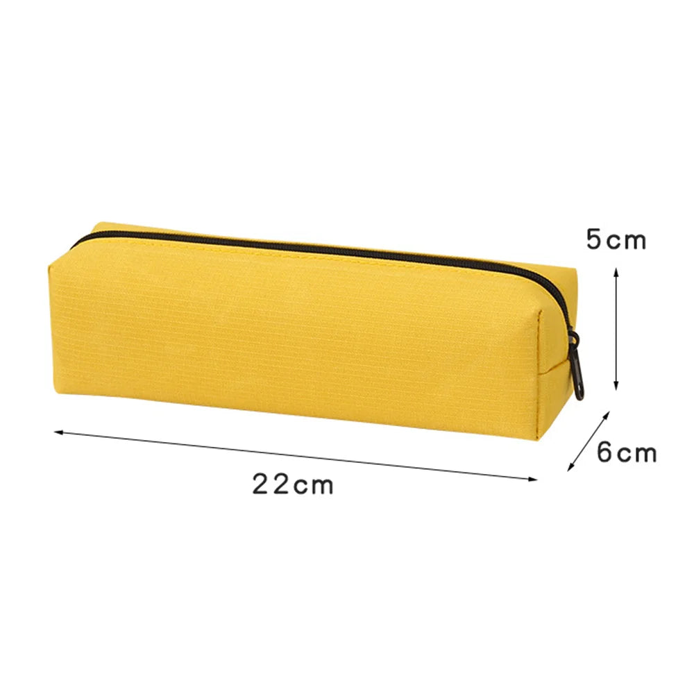 Solid Color Simple Pencil Bags