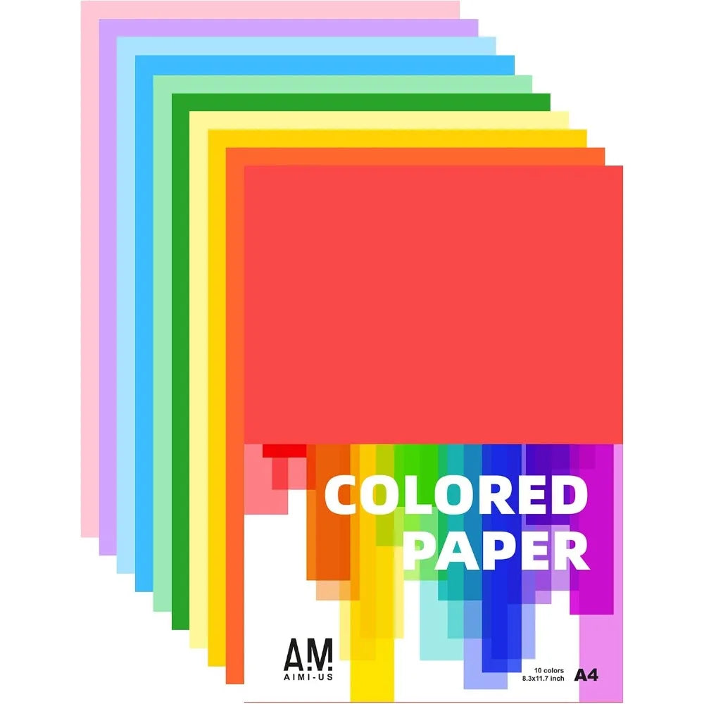 Assorted Colors Construction Paper