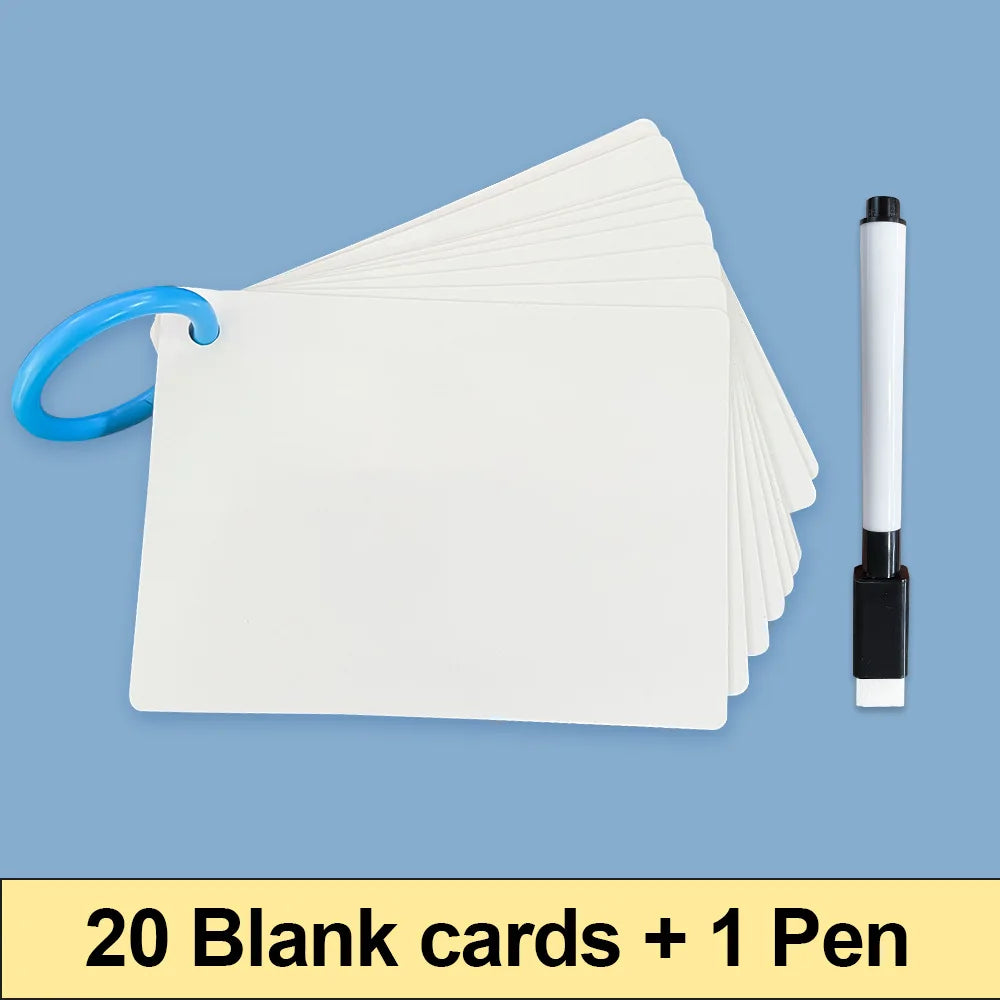 Dry Erase Blank Playing Card